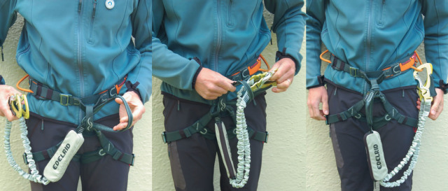 Inbindlus klettersteigset