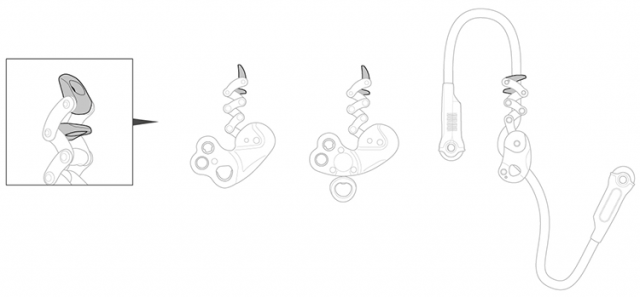 ZigZag release levers